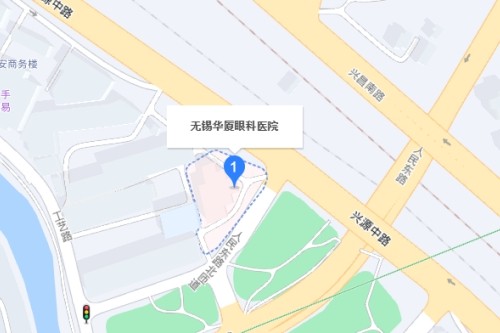 无锡华厦眼科医院地图