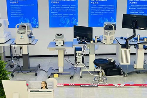 武汉观视界眼科设备展示